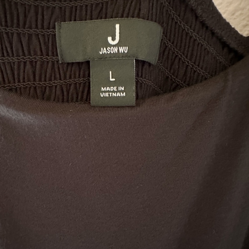 Jason Wu‎ Black Tiered Dress Size Large - Picture 3 of 5